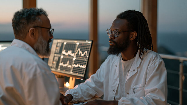 Scientists at a radio quiet zone observatory track sensitive signal data from a remote hilltop facility, researchers protecting antenna arrays from urban frequency pollution as a