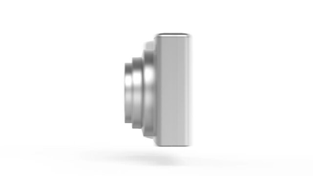 Taking photo with digital compact camera