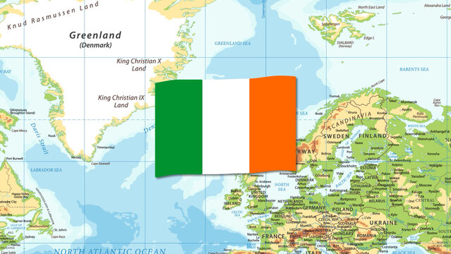 Animated Country Flag 09