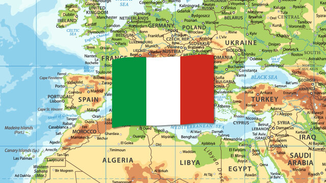 Animated Country Flag 07