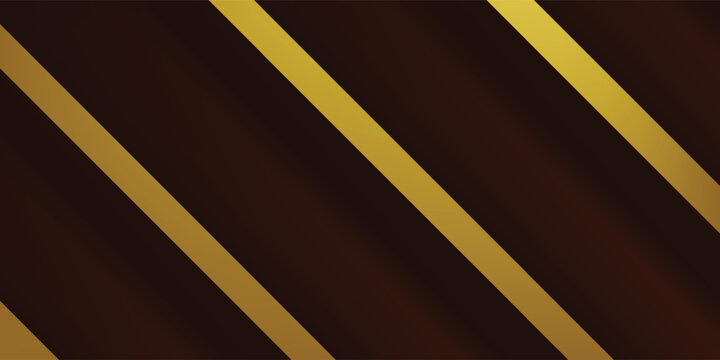 Black gold golden yellow orange copper abstract background. Geometric shape. Line stripe angle facet 3D. Rough grain noise. Gradient. Light bright neon fire glitter shine. Design. Copy space. Template