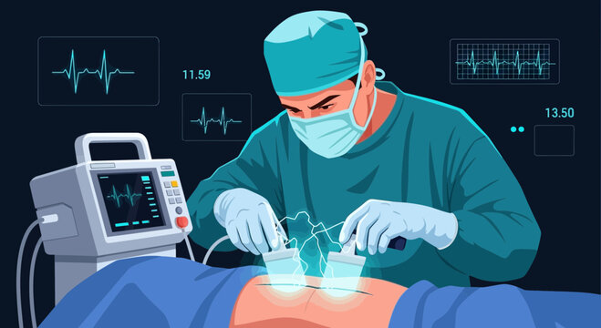 Medical Procedure with Electrodes and Monitoring, a Futuristic Approach in Surgery Today