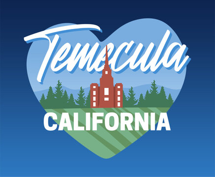 Amazing natural scenery and beautiful skies in Temecula California