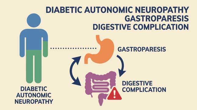 Diabetic Autonomic Neuropathy Gastroparesis Digestive Complication