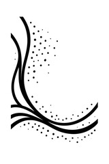 Fototapeta premium black and white background