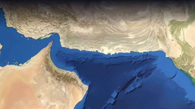 Animated Flight Path Map from Doha Qatar to Rome Italy