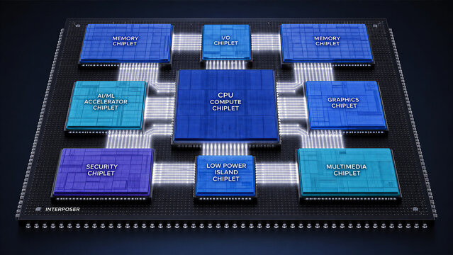 Advanced Chiplet Architecture Microprocessor Concept Design