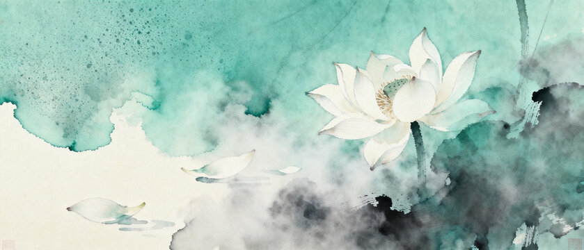 Whimsical Botanical Garden Watercolor Art