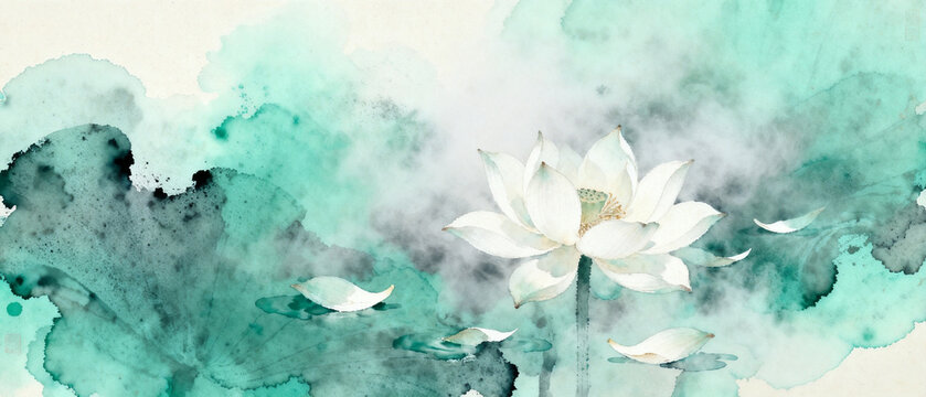 Whimsical Botanical Garden Watercolor Art