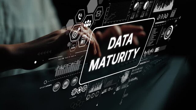 Analysis of Data Maturity in Digital Business Strategy for Optimal Performance and Growth. Asymptotic smart data analytic.