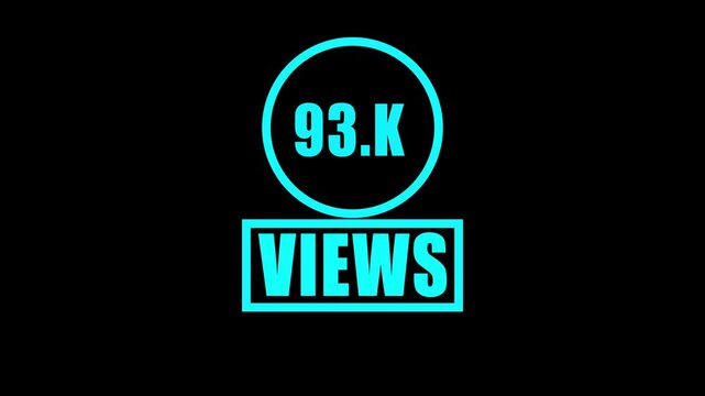 93.k views, views counter, video views, view count, social media metrics, audience statistics, digital counter, engagement, analytics, views display