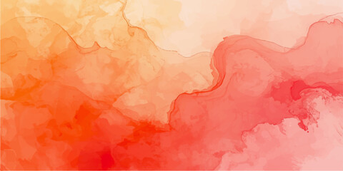 Obraz premium Abstract Pink Watercolor Background with Vintage Paper Texture and Artistic Paint Splashes