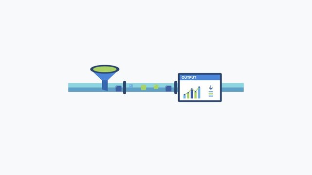 Automated Data Pipeline Processing with Funnel and Analytics Output