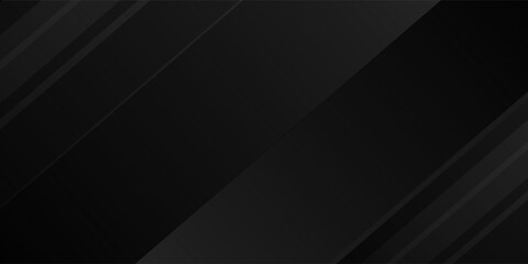 Obraz premium Black abstract background. Elegant dark diagonal shape elements. Modern luxury grey gradient graphic design.