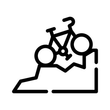 mtb line icon