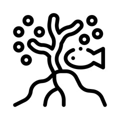 reef line icon © notivestudios