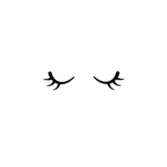 Fototapeta premium Eyelashes