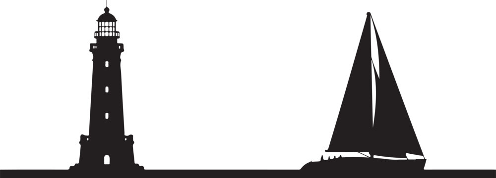 Tower Bridge London Silhouette Vector Illustration Design