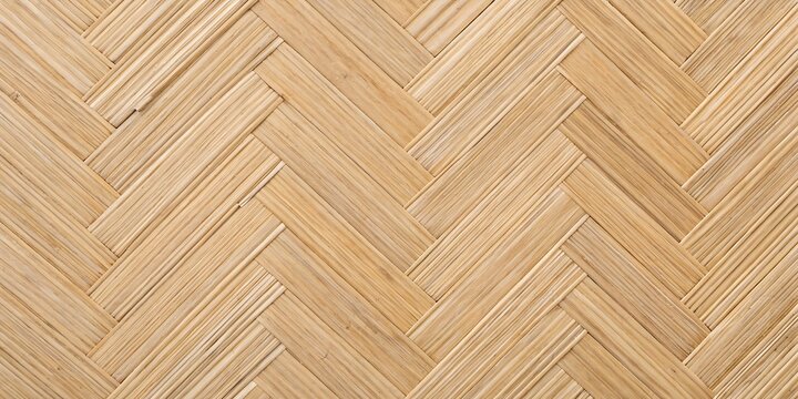 Natural herringbone bamboo parquet texture background
