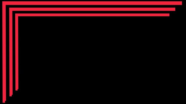 Three Red Horizontal Lines With Copy Space Keywords: red, lines, horizontal, banner, background