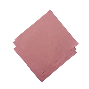 Pink pentagon shape vector icon isolated on clean background