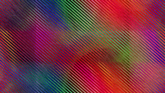 Vibrant abstract motion background, with diagonal colorful, light streaks and, glitch texture
