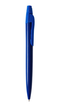 PNG Sleek blue pen on white