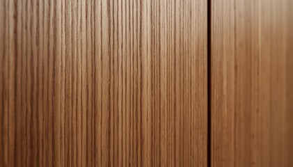 Obraz premium Natural Wood Grain Texture Background - Warm Brown Timber Surface