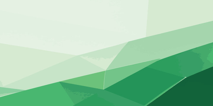 Geometric green polygon abstract background texture with geometric background abstract triangular minimalist structure template backdrop wallpaper creative triangle dimension composition