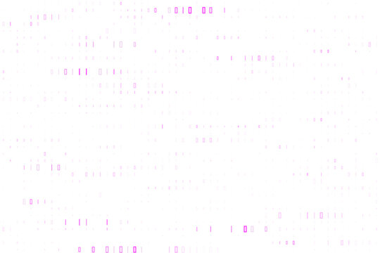 Abstract Digital Data Noise Background with Faint Purple Rectangular UI Elements for Technology and Software Interface Design