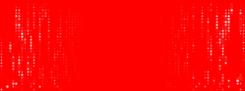 Abstract Red Background with Vertical White Dot Pattern for Digital Technology and Modern Graphic Design Projects