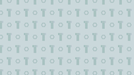 Fototapeta premium ボルト ナット パターン 背景 Bolt Nut Pattern wallpaper