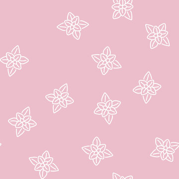 peppermint aromatherapy vector line seamless pattern peppermint aromatherapy sign illustration