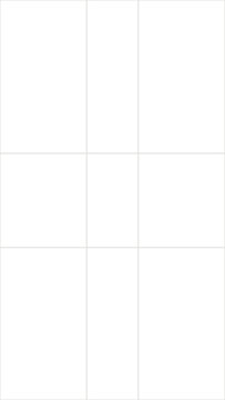 Vertical Golden Ratio Grid Overlay Transparent Phi Composition Guide for Photography Video Editing Graphic Design Cinematography and Screen Framing