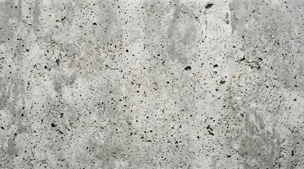 Fototapeta premium Rough grey concrete wall texture with porous surface and natural cracks for architectural background