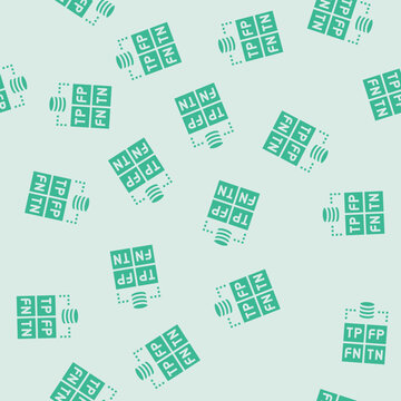 confusion matrix machine learning vector glyph seamless pattern confusion matrix machine learning sign illustration