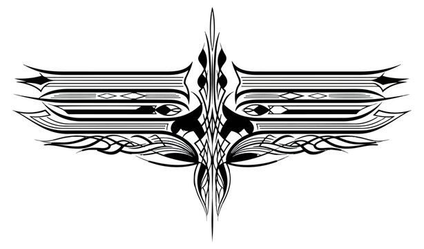 Symmetrical abstract white inkblot or fluid form on a black background resembling a rorschach test or organic symmetry