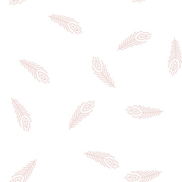 peacock feather soft fluffy vector glyph seamless pattern peacock feather soft fluffy sign illustration