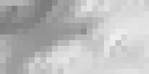 Obraz premium Pixelated Abstract Background in Shades of Gray mosaic