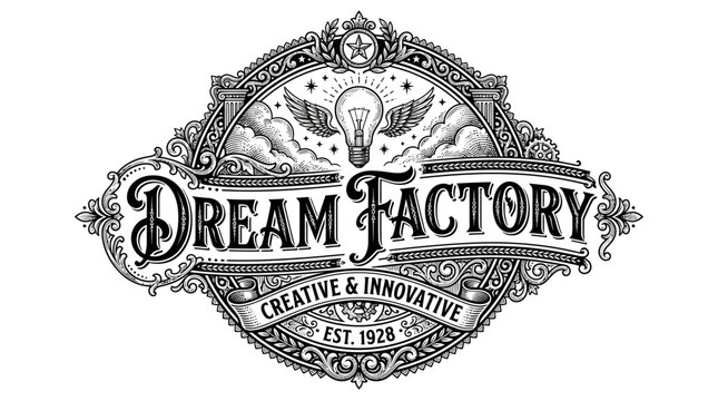 dream factory logo vintage