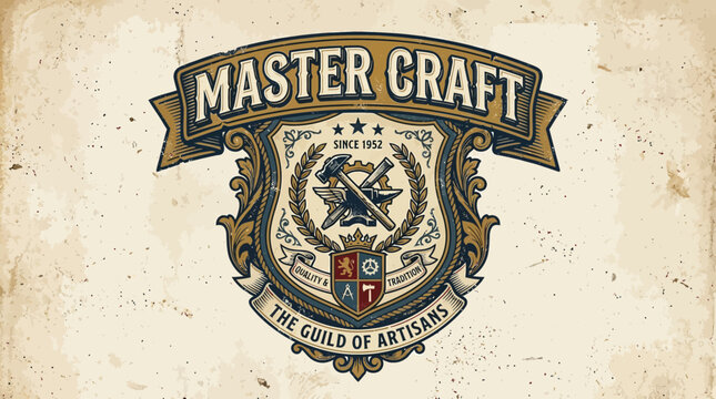 master craft guild logo artisans