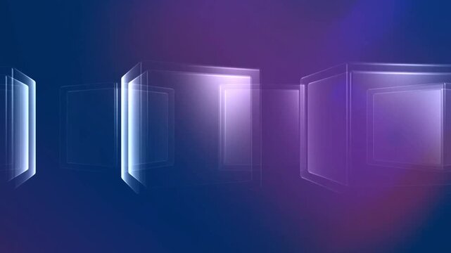 Clear glass Rotation sequence showing rotation dispersion and scattering under intense point light