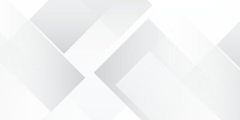 Abstract white rectangles shape and High speed digital hi tech concept on soft abstract © Fathiyah