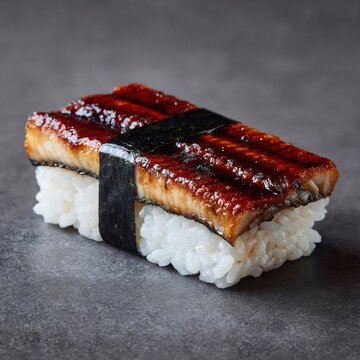 Unagi Nigiri with Glazed Grilled Eel

