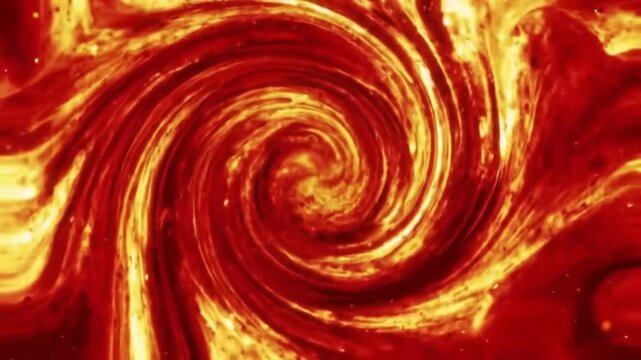 Abstract swirling liquid fire and lava texture.