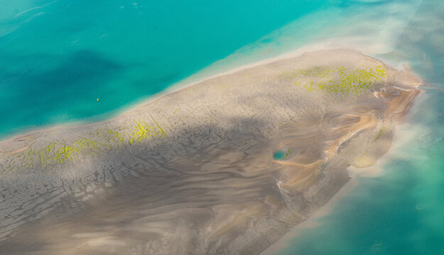 Passage Islands at low tide, The Narrows