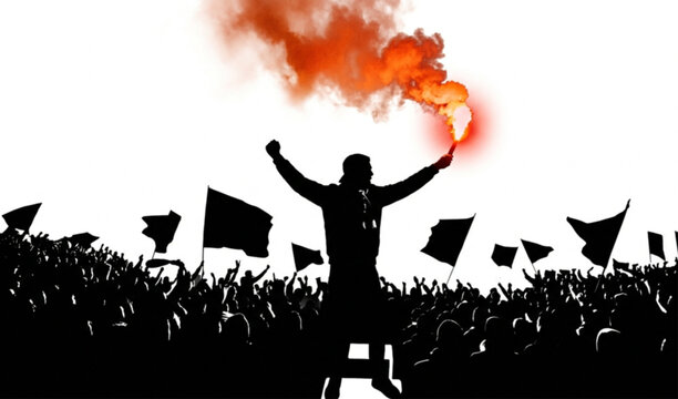 party in the stadium after the match