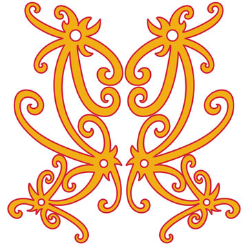 Dayaknese Ornament 