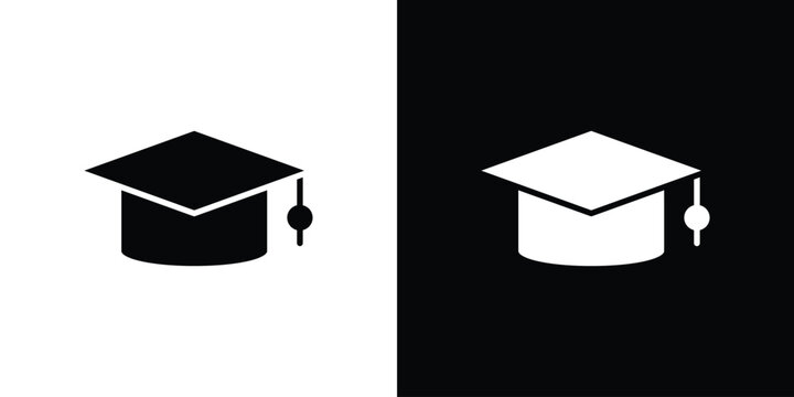 Qualification icon elements in flat style for projects