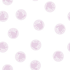 monowheel motorbike vector glyph seamless pattern monowheel motorbike sign illustration © vectorwin